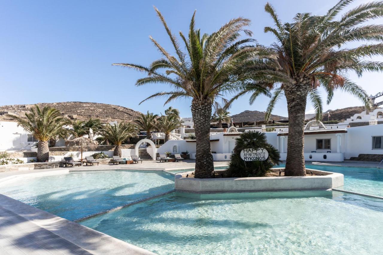 Happy Apartments Mykonos Mykonos Town Eksteriør billede